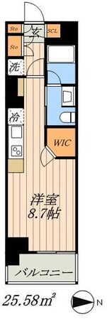 ザ・パークハビオ上野レジデンスの物件間取画像